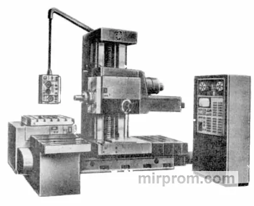 Станок горизонтальный расточно-фрезерно-сверлильный с ЧПУ и АСИ 2Б622МФ2