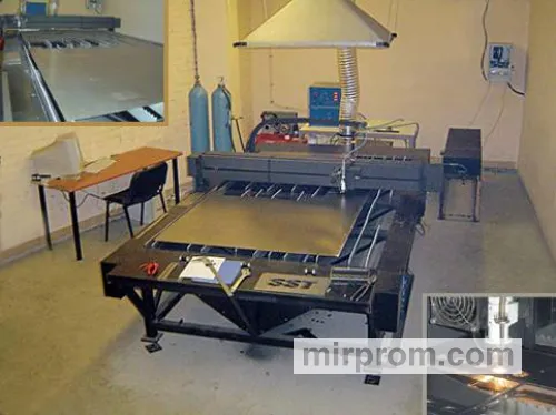 Станок для лазерной резки листовых материалов до 2500 х 1500 мм Laser Cut