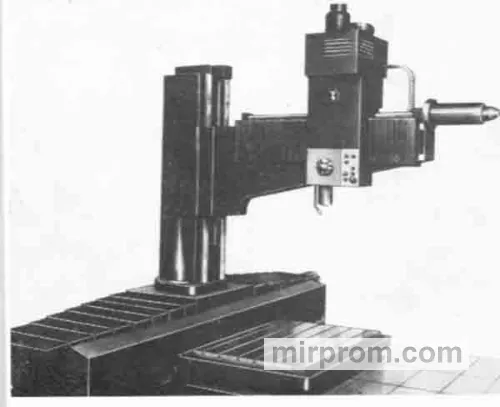 Станок координатно-сверлильный с перемещающейся стойкой и ЧПУ 2554Ф2
