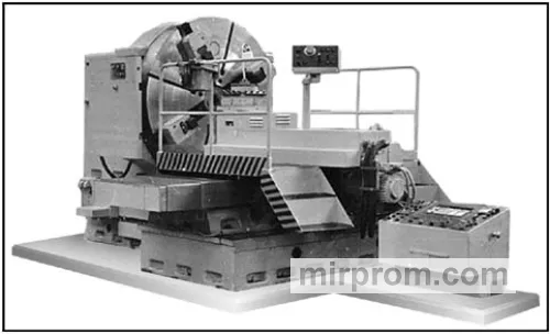 Станок лоботокарный с ЧПУ 1М693Ф3