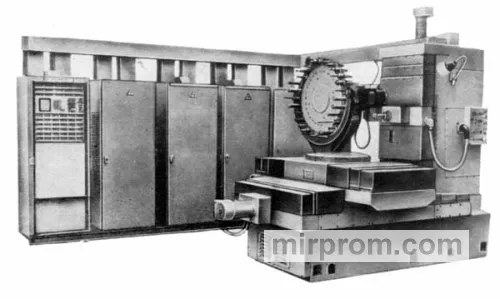 Станок многоцелевой горизонтальный сверлильно-фрезерно-расточной с АСИ 2204ВМФ2