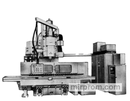 Станок многоцелевой сверлильно-фрезерный расточный вертикальный с крестовым столом с ЧПУ и АСИ 65А60ПМФ4-11