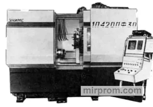 Станок многоцелевой токарно-револьверный патронно-прутковый с ЧПУ 1П420ПФ30
