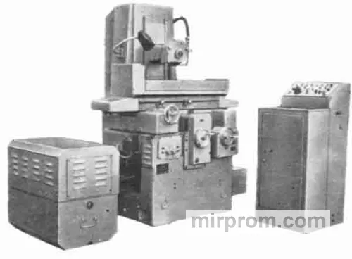 Станок плоскошлифовальный с крестовым прямоугольным столом и горизонтальным шпинделем 3701
