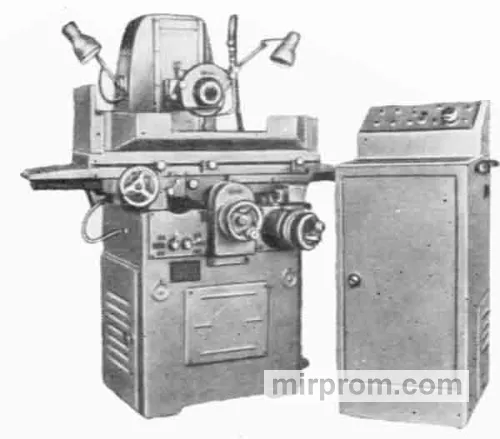 Станок плоскошлифовальный с крестовым прямоугольным столом и горизонтальным шпинделем 3Б70В