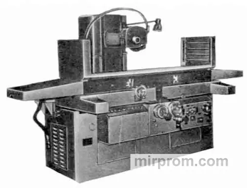 Станок плоскошлифовальный с крестовым прямоугольным столом и горизонтальным шпинделем 3Б721