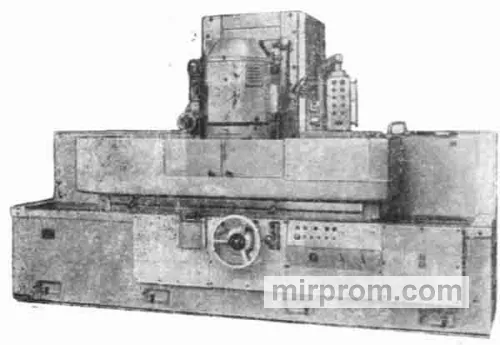 Станок плоскошлифовальный с прямоугольным столом и вертикальным шпинделем 3Д732