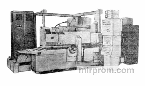 Станок специальный круглошлифовальный для шатунных шеек коленвалов ЛТ2-10