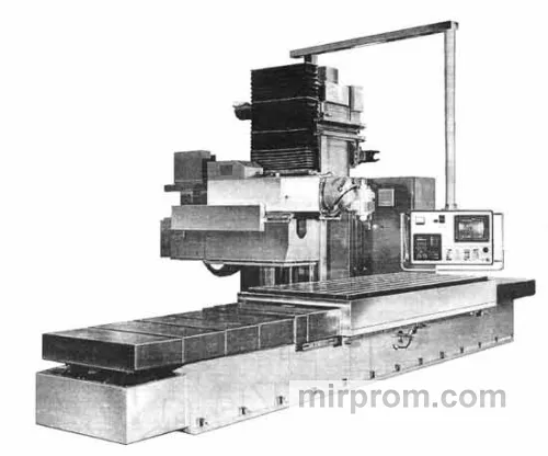 Станок специальный продольный фрезерно-расточной одностоечный МСГ1200Ф13-1
