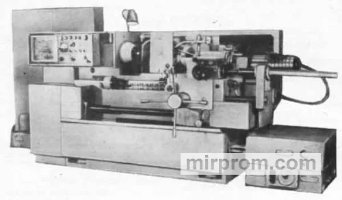 Станок токарно-револьверный прутковый с горизонтальной осью револьверной головки 1Д340П