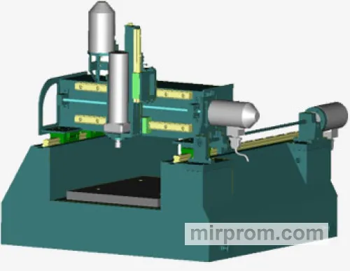 Станок фрезерный настольный трехкоординатный с ЧПУ Снайпер-9