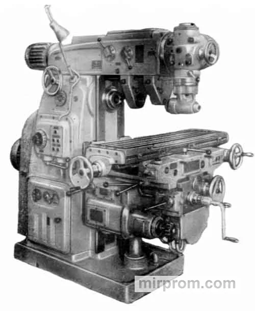 Станок широкоуниверсальный консольно-фрезерный с автоциклами 6М82Ш