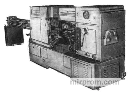 Автомат шестишпиндельный токарный прутковый 1А225-6
