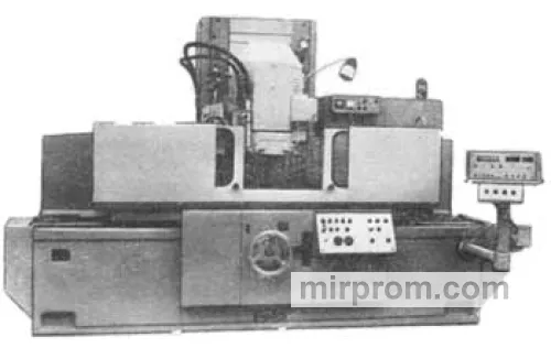 Станок плоскошлифовальный с прямоугольным столом и вертикальным шпинделем